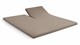 Hoeslaken Jersey Kyoto splittopper, taupe