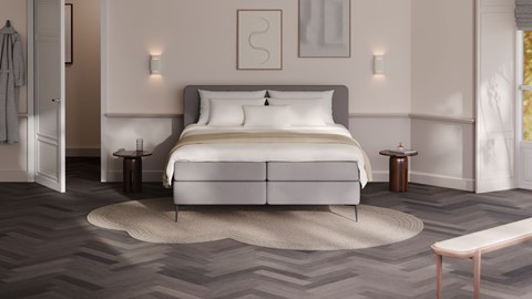 Boxspring Glade, dark grey