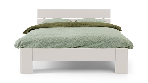 Bed Fresh 500 met hoofdbord, wit