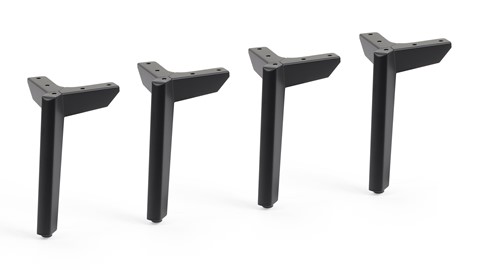 Potenset Twingle, mat zwart