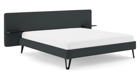 Bed Bädd Forma, etna anthracite