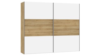 Schuifdeurkast Kixx met houten deuren