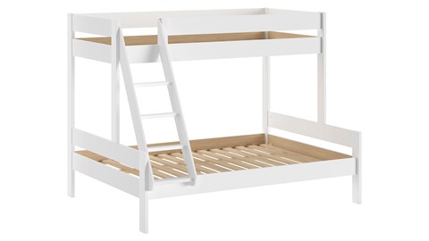 Stapelbed Primo 3-persoons, wit