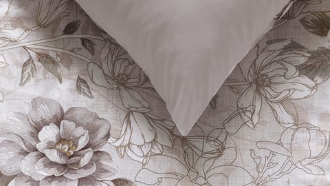 Dekbedovertrek Bernice, naturel