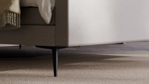 Elektrische boxspring Glade, natural