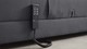Boxspring Move verstelbaar met Silver Pocket deluxe Foam, blauw