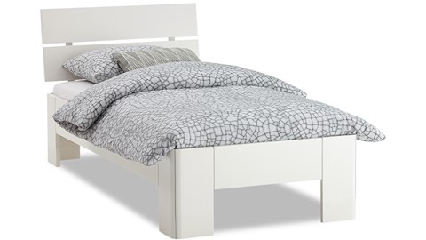 Bed Fresh 400 met hoofdbord, wit