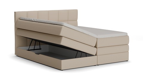 Opbergboxspring Jade - Bold touch, natural