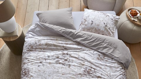 Dekbedovertrek Bernice, naturel