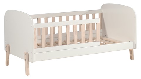 Bed Kiddy kleuter met bedlade, wit