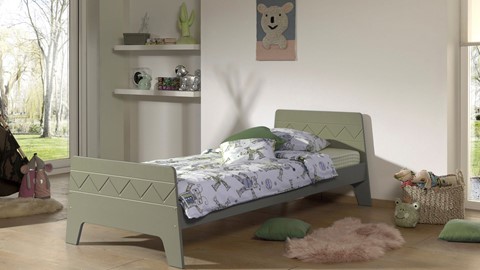 Bed Wynnie, groen