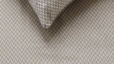 Dekbedovertrek Emery, taupe