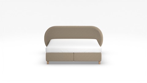 Boxspring Flow met Kårlsson Excellence matras, natural