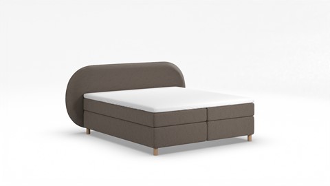 Boxspring Flow, dark grey