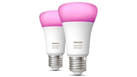 Verlichting Philips Hue White and Color E27 Duo Pack