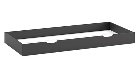 Huisbed Dallas met textielset, antraciet