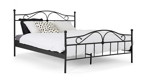 Bed Quincy, zwart