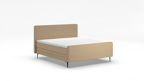 Elektrische boxspring Glade, beige