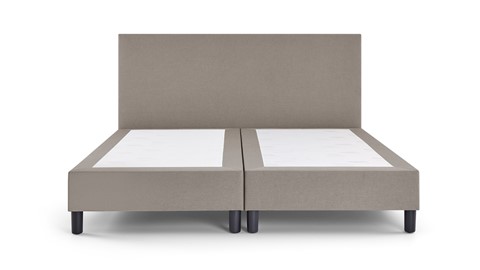 Box Owen Plus vlak zonder matras, silver