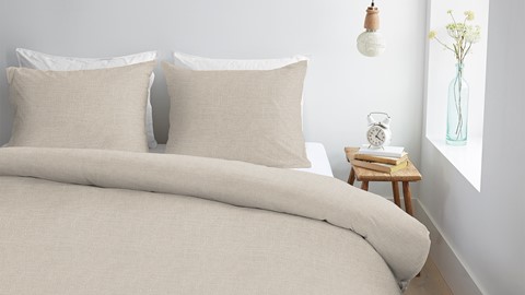 Dekbedovertrek Edo, sand