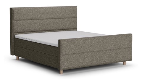 Boxspring Mica - Bold touch, liver