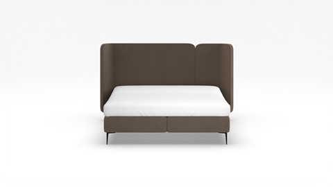 Boxspring Mesa met Kårlsson Excellence medium matras, liver