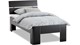 Bed Fresh 450 met hoofdbord, zwart