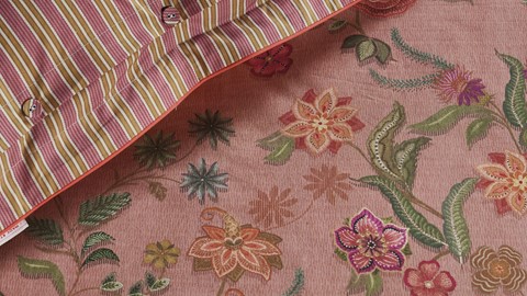 Dekbedovertrek Coco Flower, coral