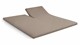 Hoeslaken Shizu splittopper, taupe