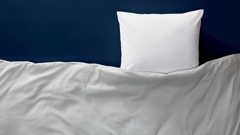 Kussensloop Premium percale, wit