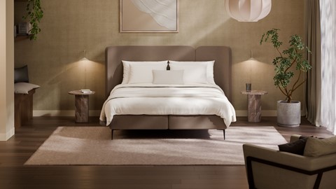 Boxspring Mesa met Kårlsson Excellence matras, liver