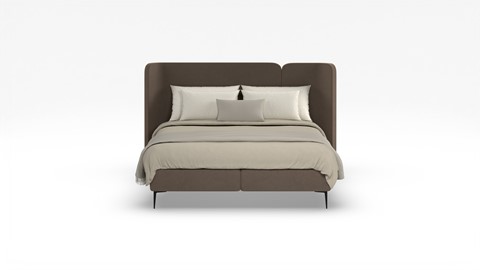 Boxspring Mesa met Kårlsson Excellence medium matras, liver