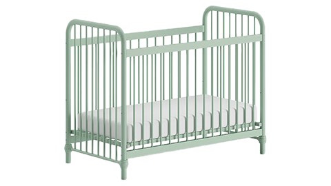 Babyledikant Bronxx, groen