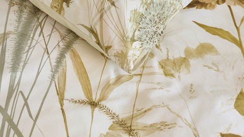 Dekbedovertrek Cely, naturel