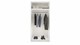 Draaideurkast Compact met spiegel, wit