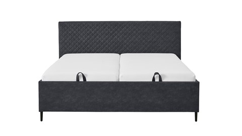 Opbergbed Diamond, onyx