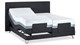 Boxspring Supreme Square verstelbaar met Slow Motion 2 matras, lava