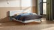 Boxspring Element Hallbar vlak met Balance matras, light grey