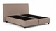 Boxspring Kurbat zonder matras, beige
