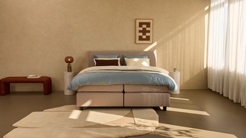 Boxspring Autentik Kurbat, beige