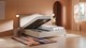 Opbergbed Morgan - Linen touch, beige