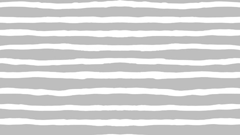 Dekbedovertrek Brush Stripe, light grey