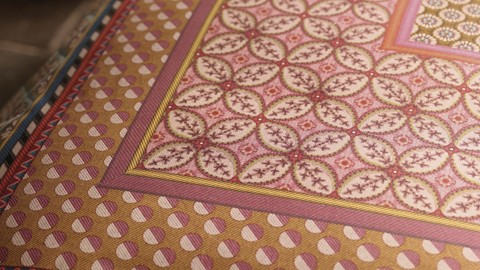 Dekbedovertrek Bogolan, multi