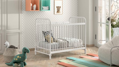 Babyledikant Bronxx, wit