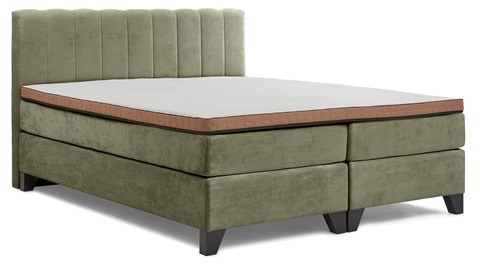 Hotelboxspring Suite met topper Comfort, sage