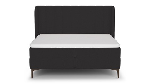 Boxspring Ivory - Pure touch, charcoal