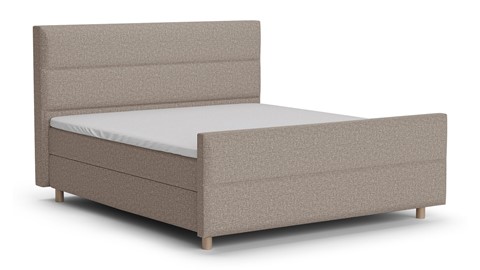 Boxspring Mica - Bold touch, pale