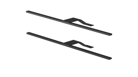 Buitenverlichting 2 stuks kast Compact, Kixx en Switchline, zwart