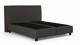 Boxspring Autentik vlak zonder matras, black