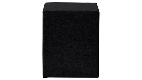 Hocker B Bright, black